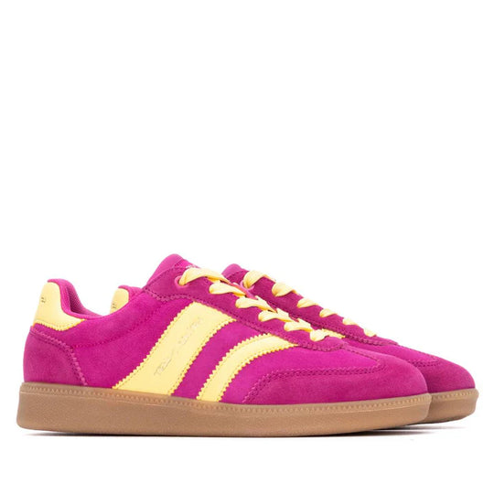 Teddy Smith Trainer Pink/Yellow - 120235