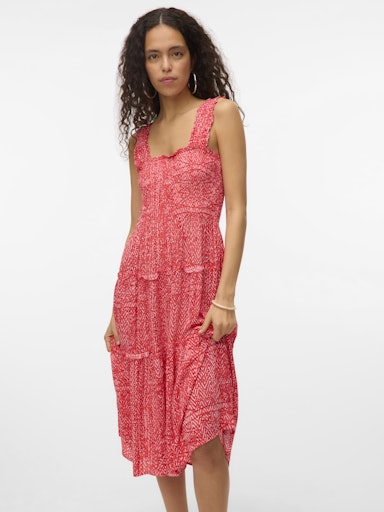 Vero Moda Menny Sleeveless Smock Calf Dress - Dubarry