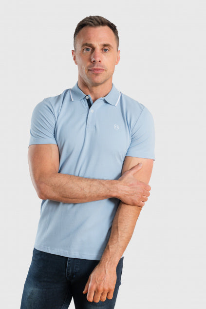 Tommy Bowe XV Kings Cougars Polo - Aerospace