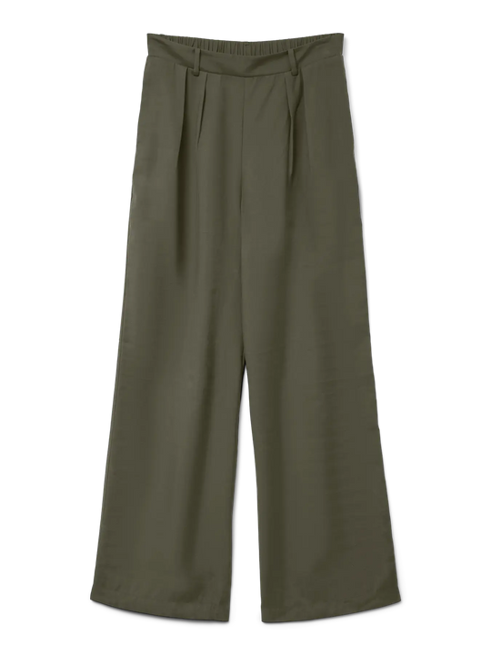 Vero Moda Caysa High Waist Pleated Pant -Kalamata