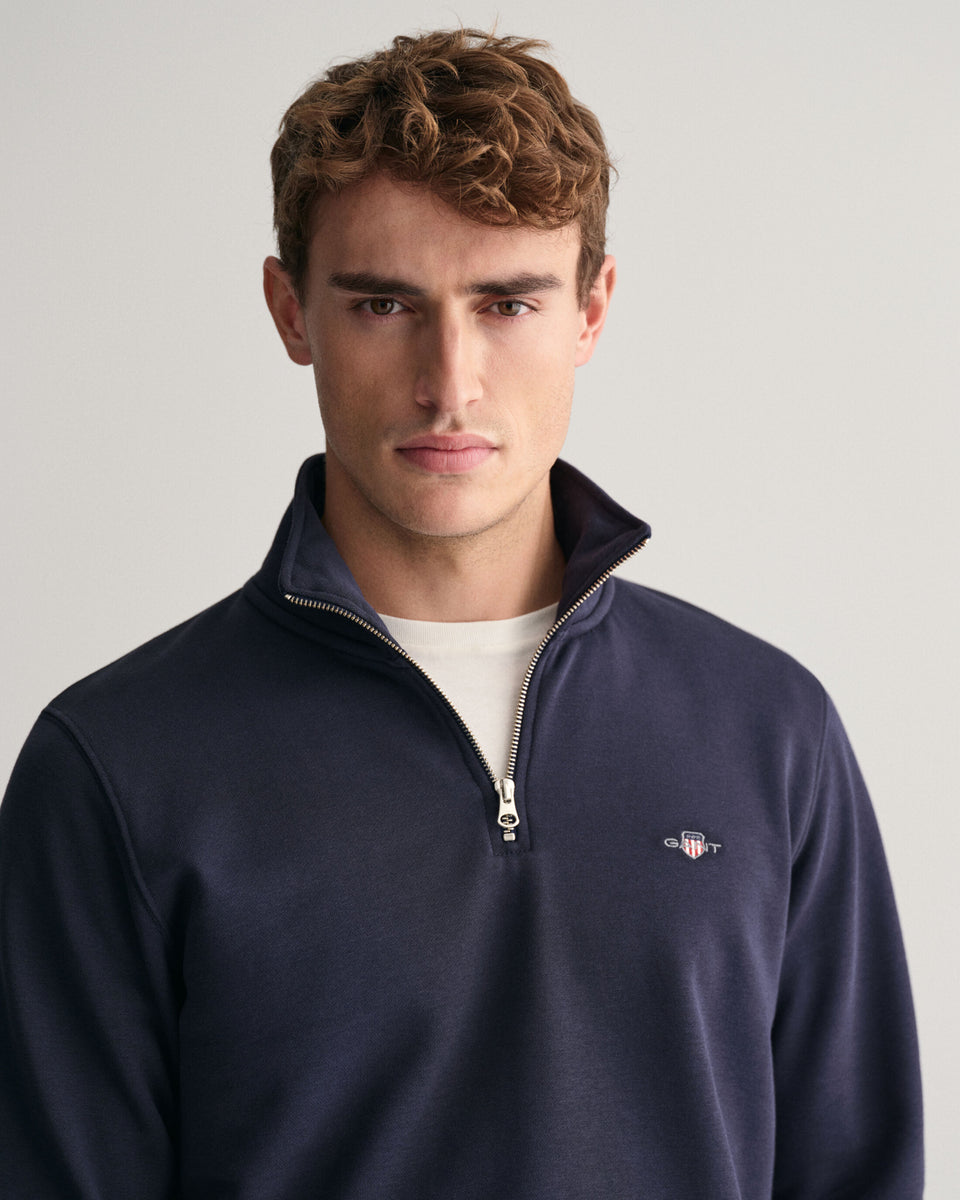 Gant quarter online zip