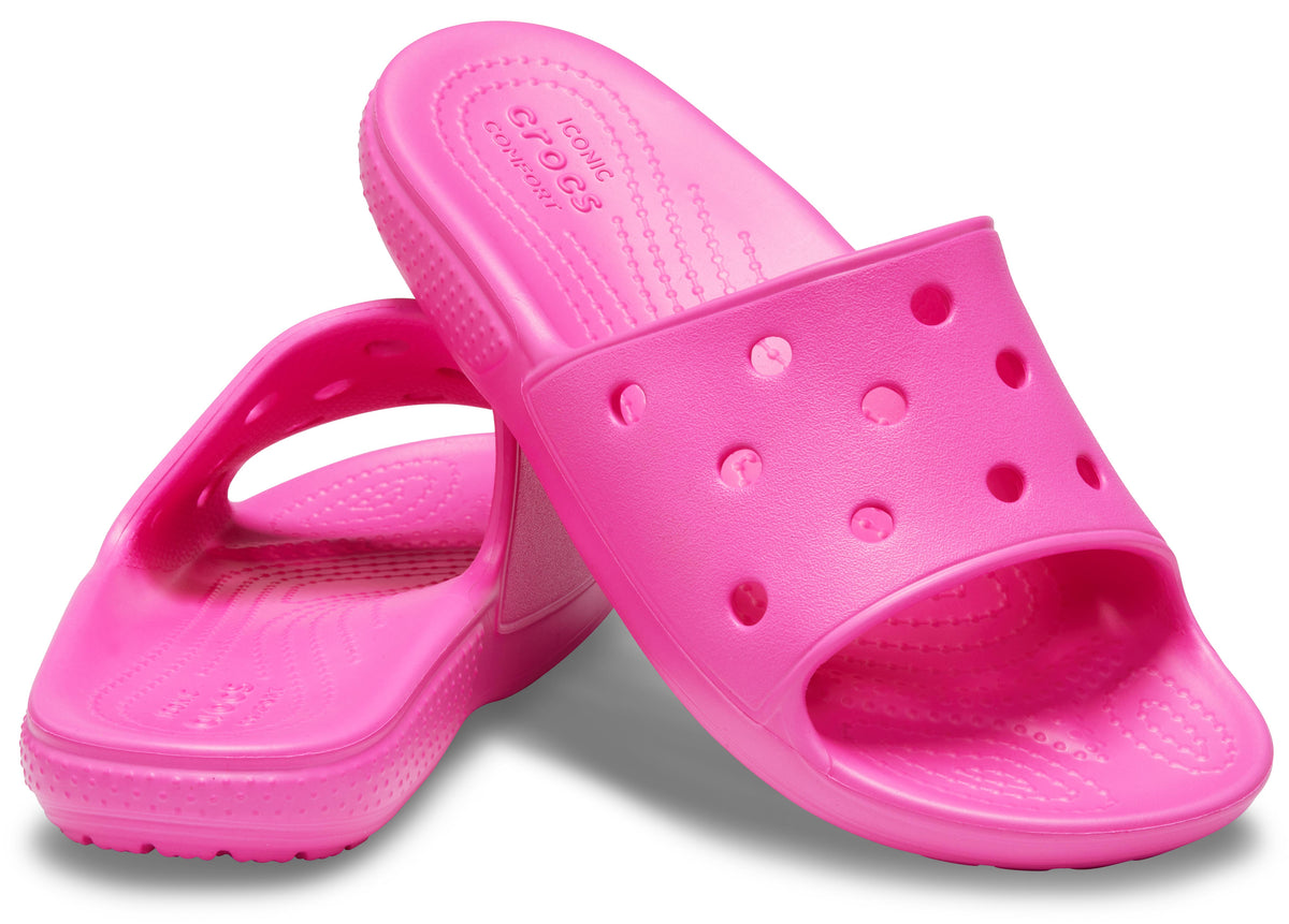 Slide best sale on crocs