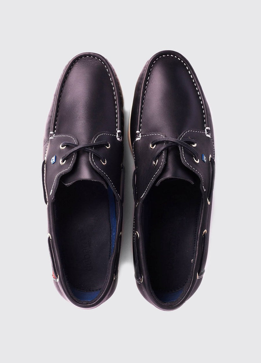 Dubarry Admirals School Shoes Navy Kevin Bowens