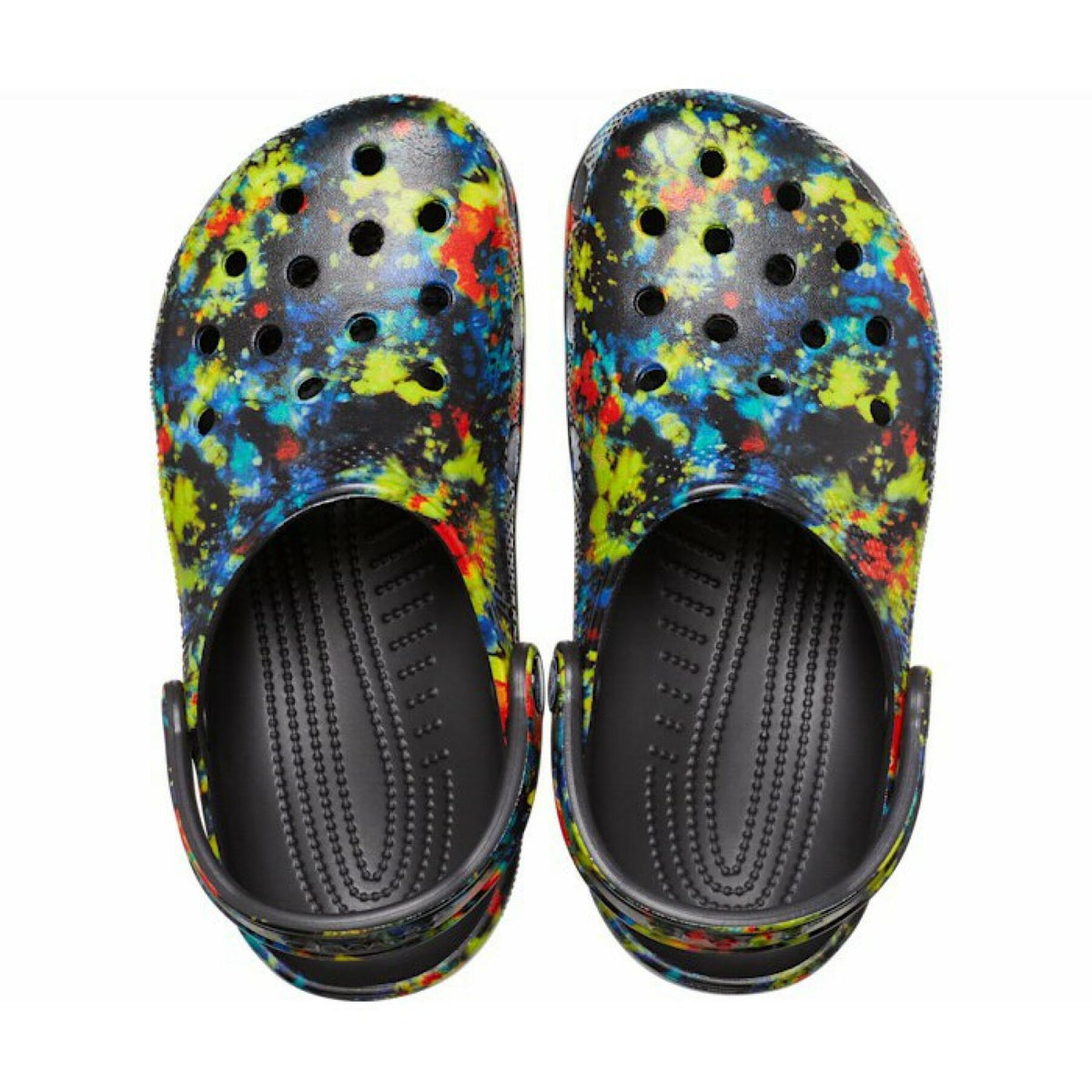 Journeys tie dye discount crocs