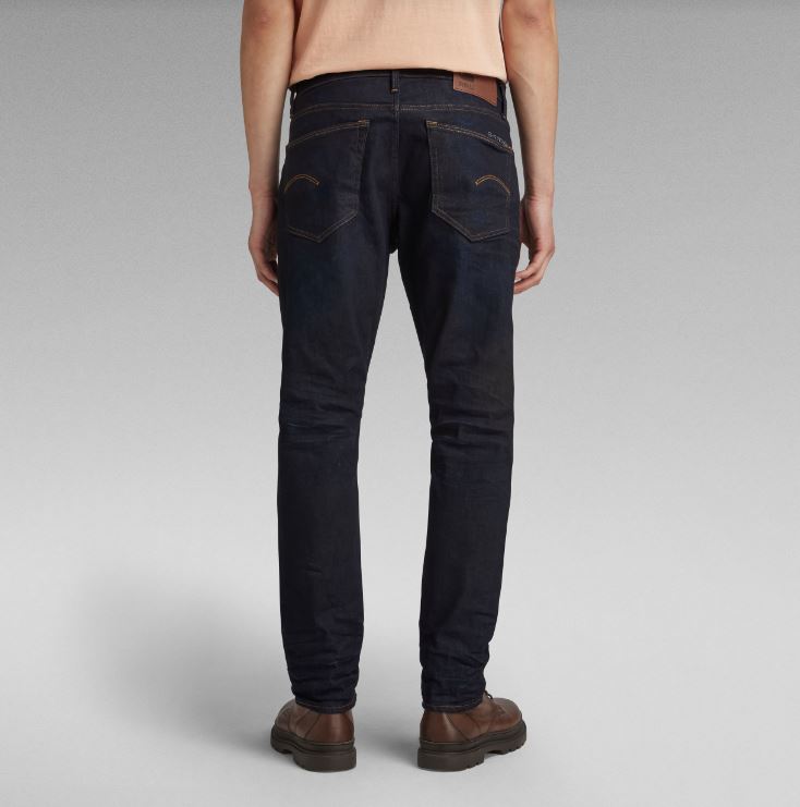 G-Star 3301 Regular Tapered Jean Dark Aged Kevin Bowens