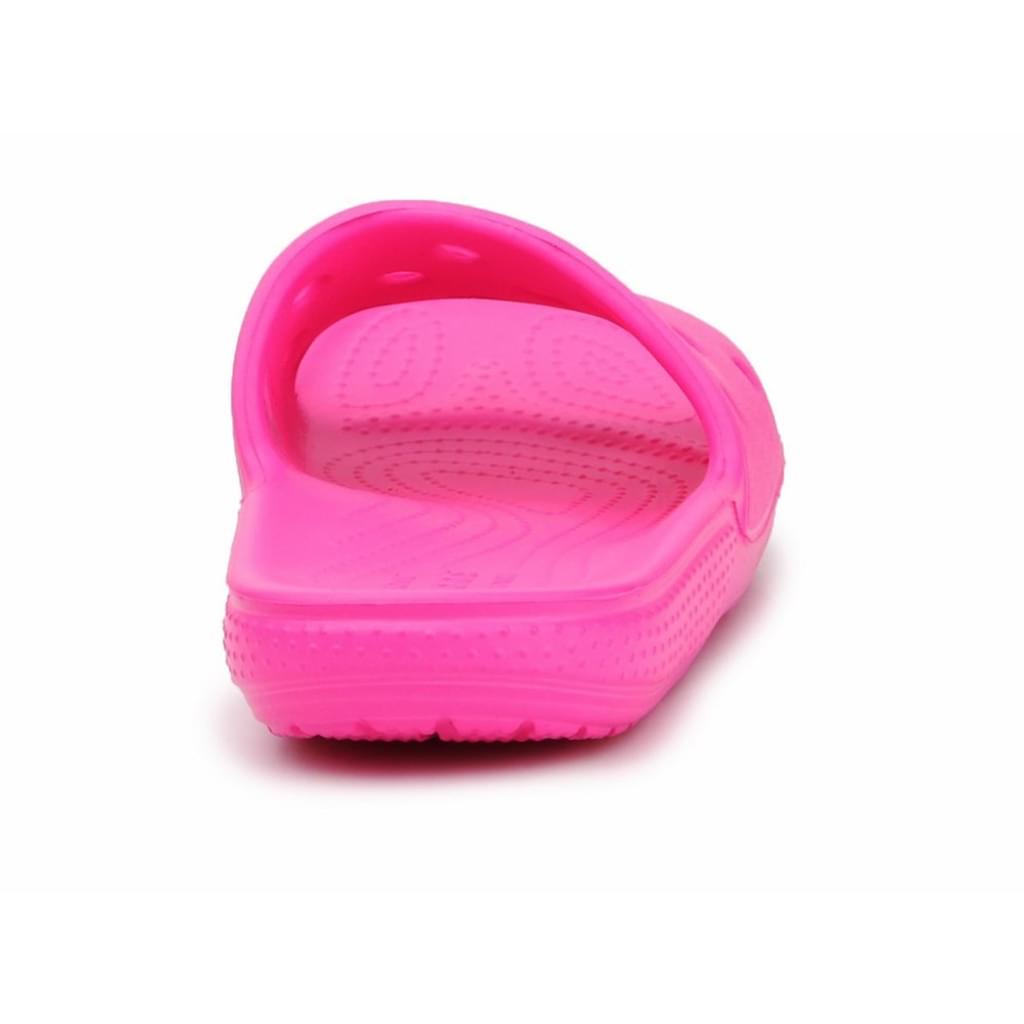 Crocs pink flip online flops