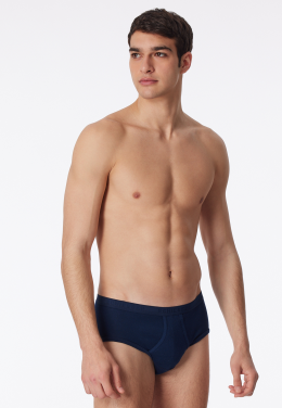 Schiesser Mens Brief 2-Pack - Navy