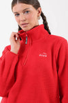 USCO Chroma Half Zip Fleece - Red