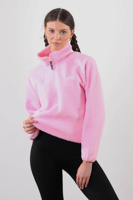 USCO Chroma Half Zip Fleece - Baby Pink