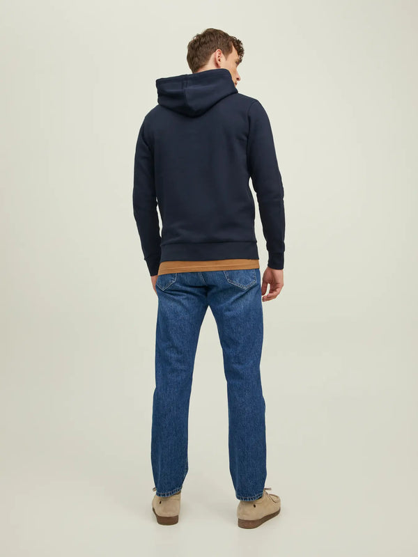 Jack & Jones Archie Sweat Hood - Navy Blazer