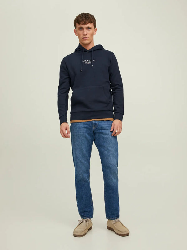 Jack & Jones Archie Sweat Hood - Navy Blazer