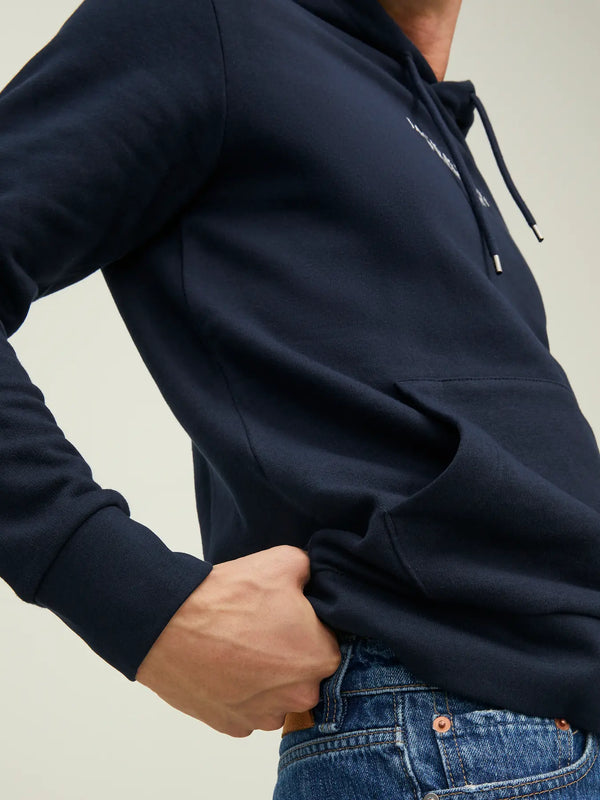 Jack & Jones Archie Sweat Hood - Navy Blazer