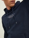 Jack & Jones Archie Sweat Hood - Navy Blazer