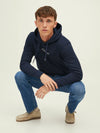 Jack & Jones Archie Sweat Hood - Navy Blazer