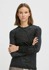 B.young Shirley Top - True Black