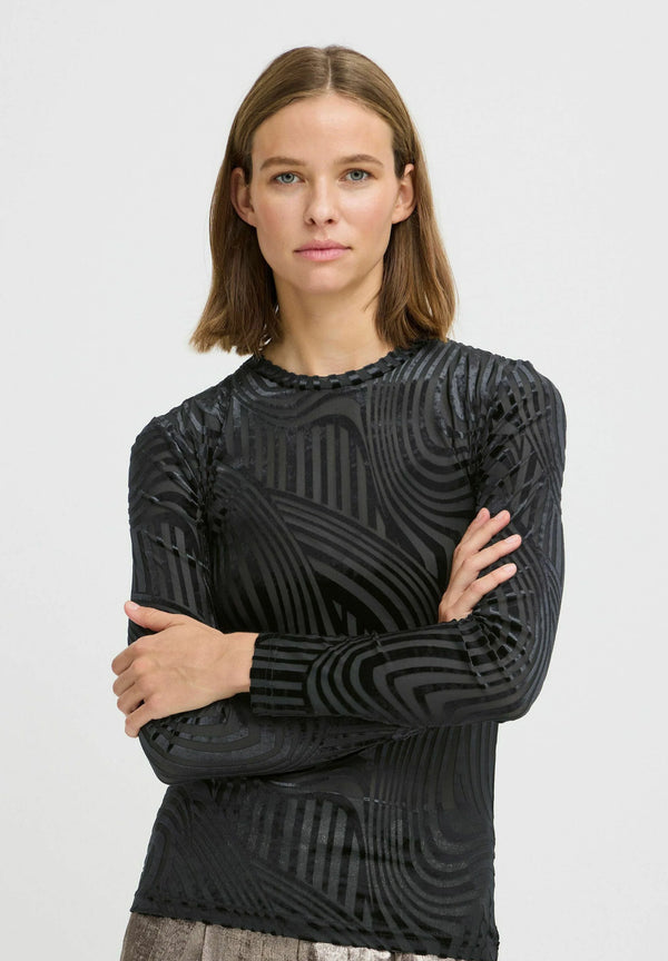 B.young Shirley Top - True Black