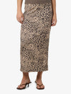 Noisy May Avery Midi Skirt - Silver Mink