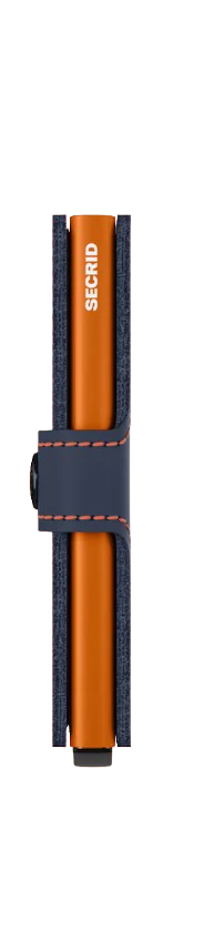 Secrid Miniwallet MM Matte Nightblue & Orange
