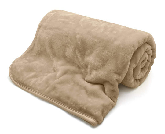 Night Zone Faux Fur Mink Throw