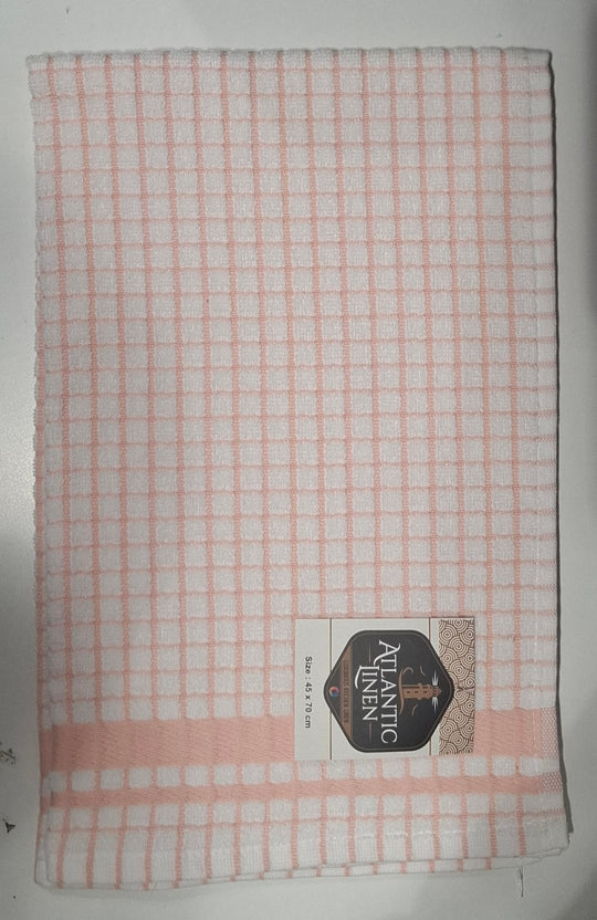 Atlantic Linen Tea Towel - Peach