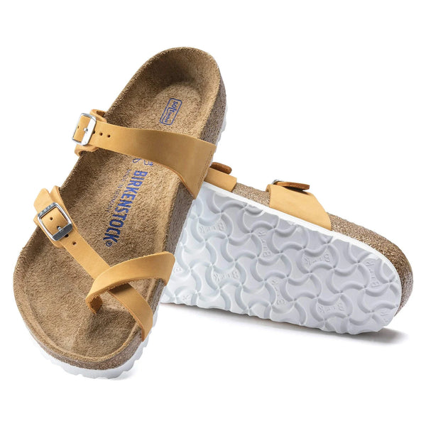Birkenstock Mayari Soft Footbed Natural Leather Nubuck - Apricot
