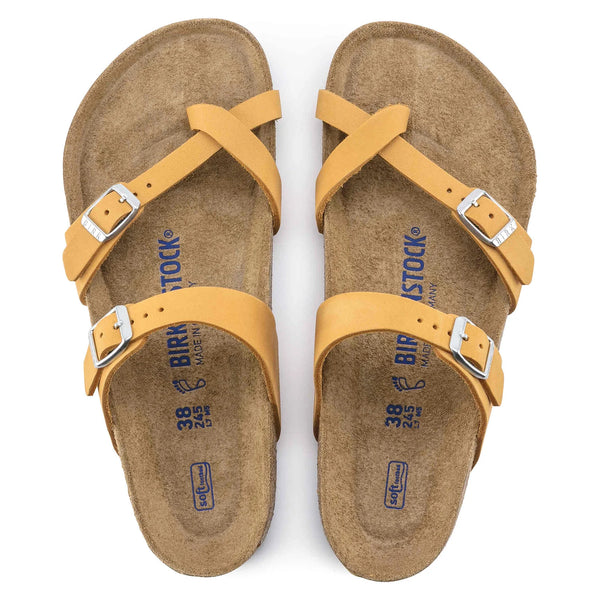 Birkenstock Mayari Soft Footbed Natural Leather Nubuck - Apricot