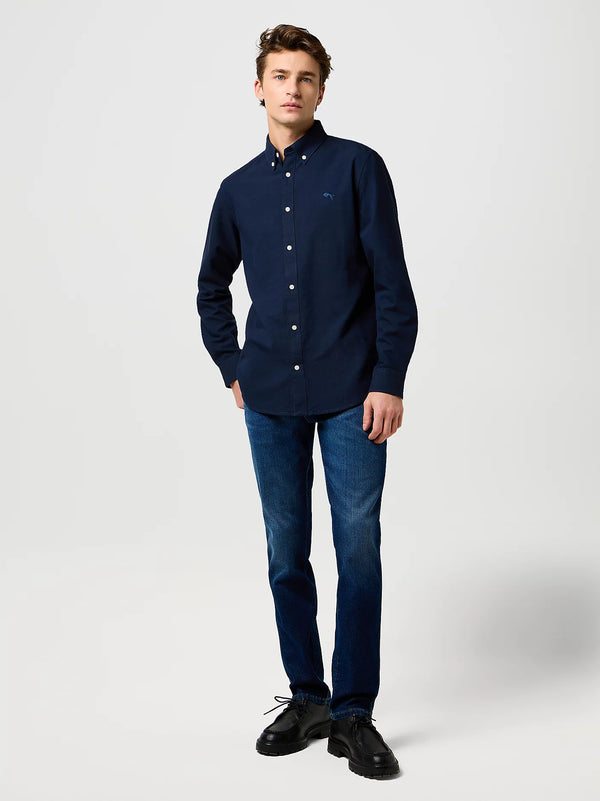 Wrangler Texas Slim Jeans - Fog