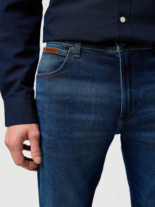 Wrangler Texas Slim Jeans - Fog