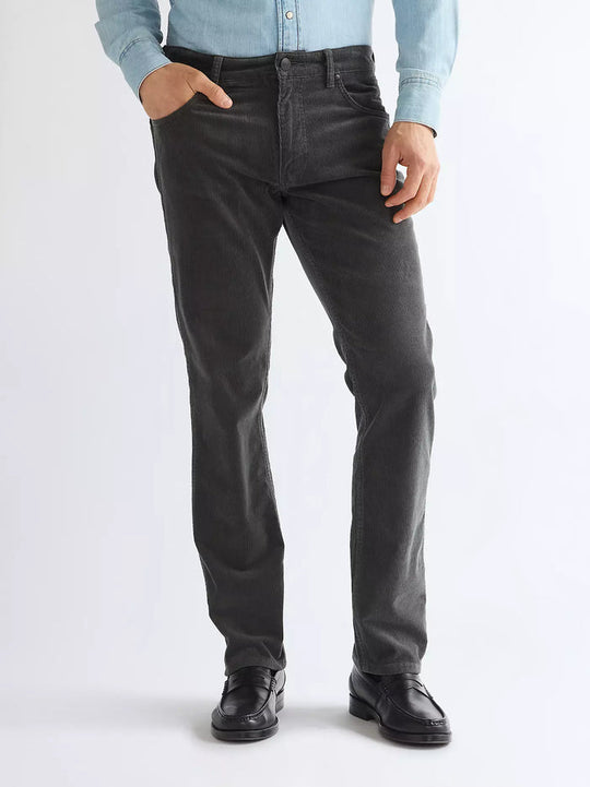Wrangler Greensboro Straight Trousers - Dark Shadow