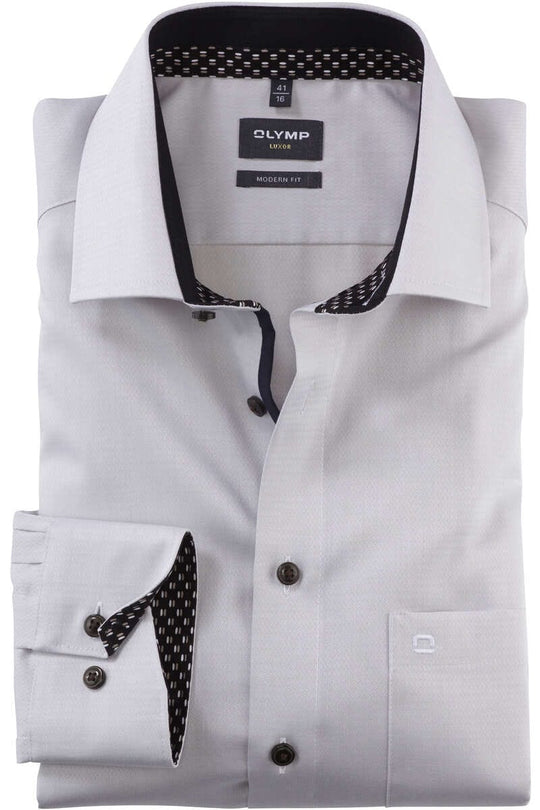 Olymp Modern Fit Taupe Shirt 1262/44/23 [Size 17.5]