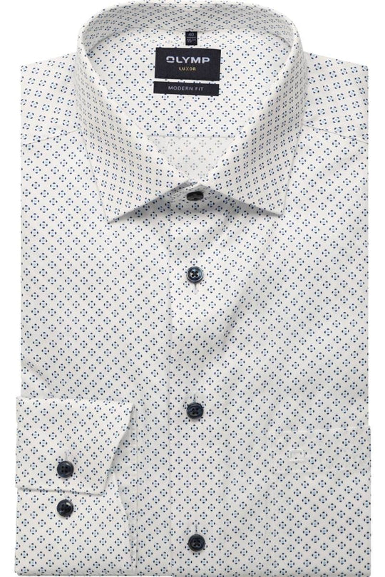 Olymp Luxor Modern Fit Shirt - White 1264/84/00