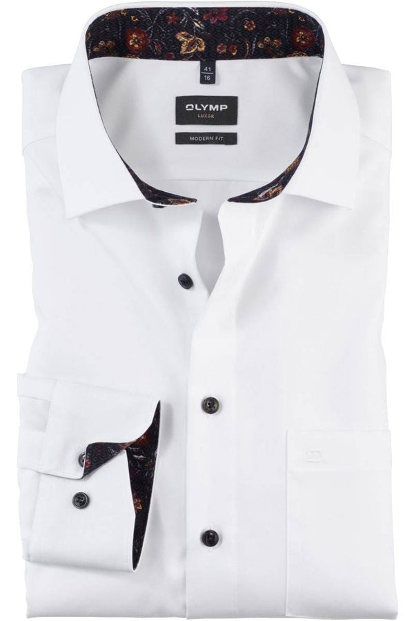 Olymp Luxor Modern Fit Shirt - White [#1270/64/00]