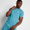11 Degrees Core Muscle Fit T-Shirt - Washed Teal