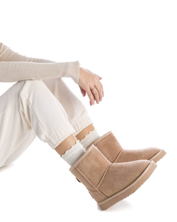 XTI Beige Ankle Boot - 143233