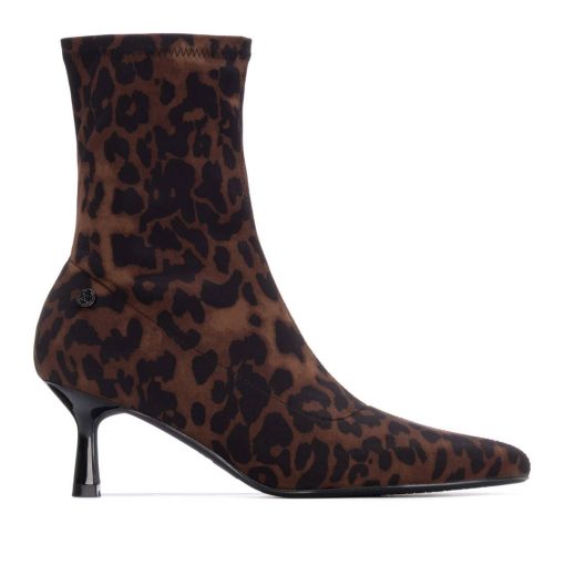 XTI Leopard Sock Boot - 144702