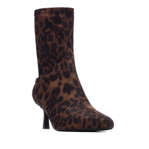 XTI Leopard Sock Boot - 144702