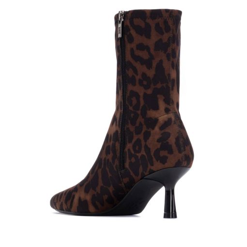 XTI Leopard Sock Boot - 144702