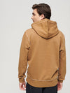 Superdry Contrast Stitch Relaxed Hoodie - Classic Brown Camel