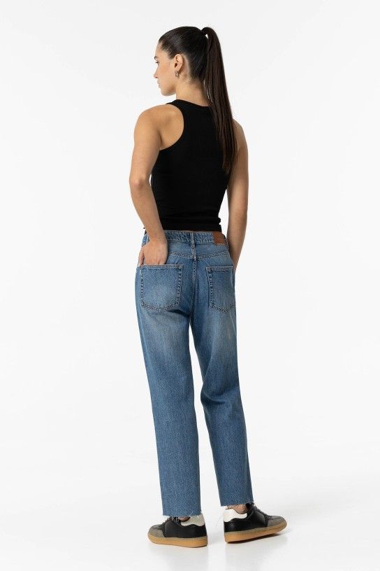 Tiffosi Solange Jeans - Medium Blue Denim