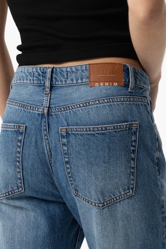 Tiffosi Solange Jeans - Medium Blue Denim