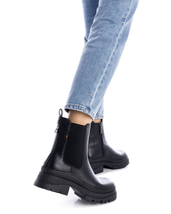 Refresh BLack PU Ankle Boot - 171985