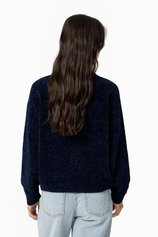 Tiffosi Mango Chenille Knit - Dark Navy