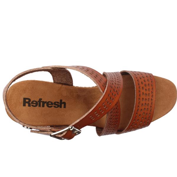 Refresh Heeled sandal - Camel