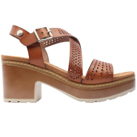 Refresh Heeled sandal - Camel