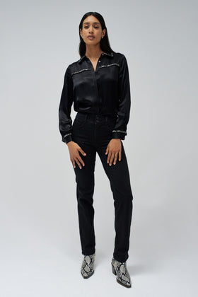 Salsa Secret Straight Jeans - Black 21008674