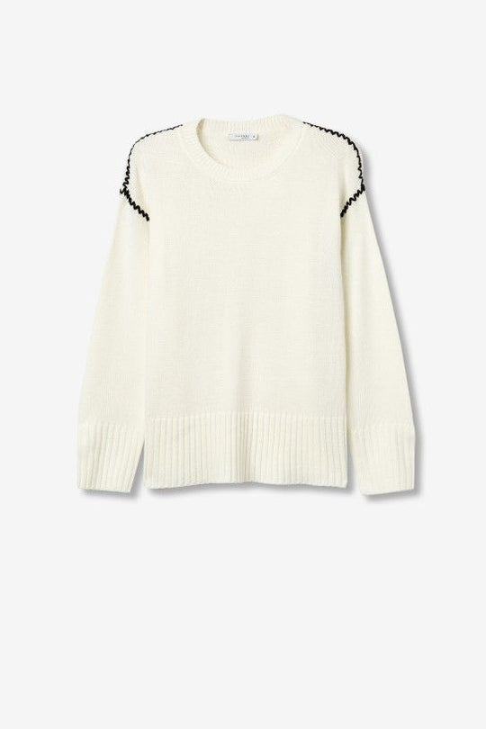 Tiffosi Cidipe Knit - White