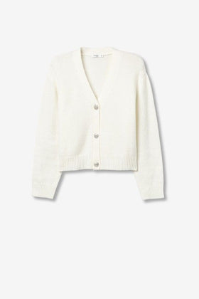 Tiffosi Maritza Cardigan - Star White