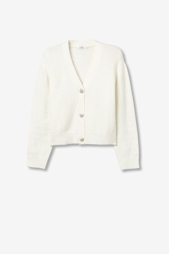 Tiffosi Maritza Cardigan - Star White