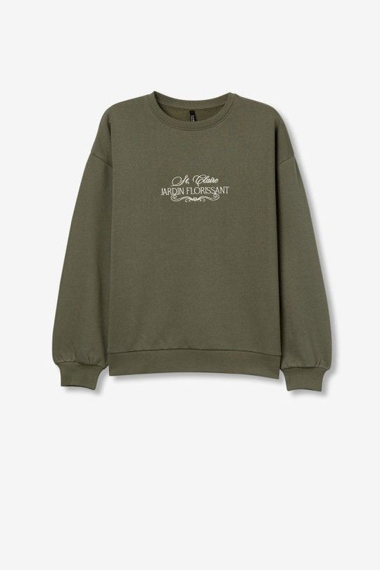 Tiffosi Rodri sweat top - Patina Green