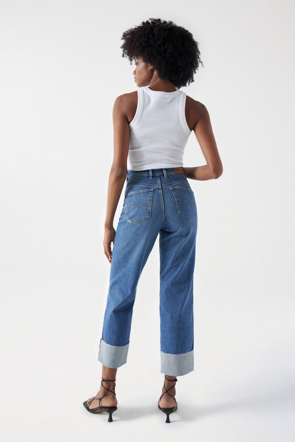 Salsa Faith High Rise Straight Leg Jeans - 21008067